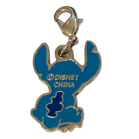 Vintage Lilo & Stitch Alien Clip On Charm 2 Sided Aulani Zipper Pull Purse Charm - Picture 2 of 5